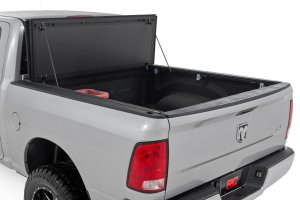 Ram 1500 Classic Hard Tri-Fold Flip Up Bed Cover - Rough Country - 6'4